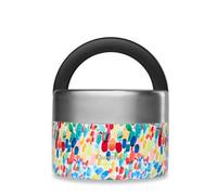 QWETCH - Lunch Box Isotherme Inox avec Poignée - Arty 650ml - Boîte Alimentaire Repas Chaud - 5h Chaud et 7h Froid - Etanche & Sans-BPA