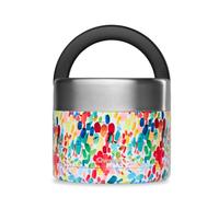QWETCH - Lunch Box Isotherme Inox avec Poignée - Arty 850ml - Boîte Alimentaire Repas Chaud - 5h Chaud et 7h Froid - Etanche & Sans-BPA