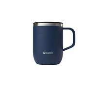 Qwetch - Mug Isotherme Inox - Mug Bleu Nuit - 350 ml