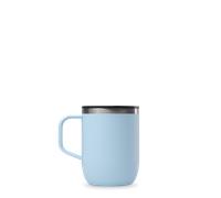 Qwetch - Mug Isotherme Inox - Mug Matt Pastel Bleu - 350 ml