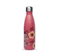 Qwetch - Bouteille Isotherme Anémones 500ml - Gourde Nomade Inox - 24h Froid et 12h Chaud - Etanche, Sans BPA & Réutilisable - Gourde isotherme pour Sport, Voyage, Bureau, Randonnée