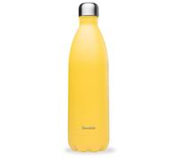 Qwetch - Bouteille Isotherme Originals Jaune 1L - 24h Froid et 12h Chaud - Etanche, Sans BPA & Réutilisable - Gourde inox isotherme pour Sport, Voyage, Bureau, Randonnée