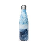 Qwetch - Originals - Bouteille isotherme Pure - Inox Brossé - 500 mL