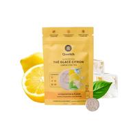 Qwetch SOLID DRINKS - 12 Pastilles d’Hydratation Thé Citron - Boisson Sans Sucres - Vitamines C & B - Ice Tea Rafraîchissant - Vegan, Zéro Calorie, Fabriqué en France