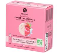 Qwetch Solid Drinks Bio x3 Fraise Framboise Comprimés Hydratation Effervescents 3 pc(s)