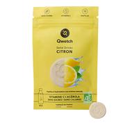 Qwetch - Solid Drinks Bio - Boisson énergétique - Citron - Vitamine C