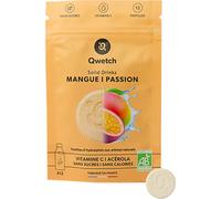 Qwetch Solid Drinks Mangue & Passion Bio 12 Pastilles