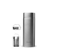 Qwetch - Théière Isotherme Inox Inox Brossé - 400 ml