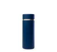 Qwetch - Théière Isotherme Inox Matt Bleu Nuit - 400 ml