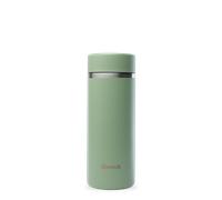 Qwetch - Théière Isotherme Inox Vert Tilleul - 400 ml