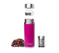 Qwetch - Théière nomade isotherme inox MobiliThé 300 ml
