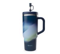 Qwetch - Travel Cup Isotherme Inox - Mug Aura Bleu Nuit - 900 ml