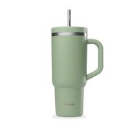 Qwetch - Travel Cup 900 ml Matt Vert Tilleul - Mug