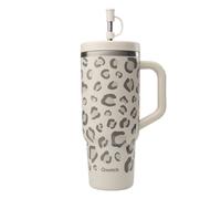 Qwetch - Travel Cup Isotherme Inox - Mug Wild - Sable - 900 ml