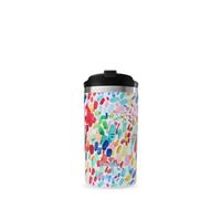 QWETCH - Travel Mug Isotherme - Arty 350ml - Thermo Café & Thé en Inox - 6h Chaud et 12h Froid - Étanche, Mug de voyage