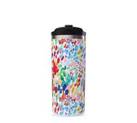 QWETCH - Travel Mug Isotherme - Arty 470 ml - Thermo Café & Thé en Inox - 6h Chaud et 12h Froid - Étanche, Mug de voyage