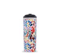 QWETCH - Travel Mug Isotherme - Arty 470ml - Thermos Café & Thé en Inox - 6h Chaud et 12h Froid - Sans BPA, Étanche, Mug de voyage