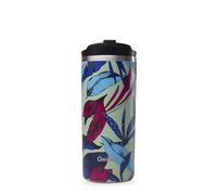 QWETCH - Travel Mug Isotherme - Bahia 470ml - Thermos Café & Thé en Inox - 6h Chaud et 12h Froid - Sans BPA, Étanche, Mug de voyage (Bahia, 470 ml)