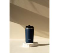 Qwetch - Travel Mug Isotherme Inox - Mug Bleu Nuit - 350 ml