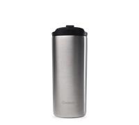 QWETCH - Travel Mug Isotherme - Inox Brossé 470ml - Thermo Café & Thé en Inox - 6h Chaud et 12h Froid - Étanche, Mug de voyage