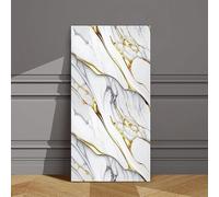 QWEZXCSA Lot de 10 Carreaux Adhésifs Effet Marbre 30X60 CM en Mousse PVC Imperméable Autocollants pour Crédence Cuisine Stickers Carrelage pour Salle de Bain et Panneaux Muraux,Style D-30x60cmx40pcs