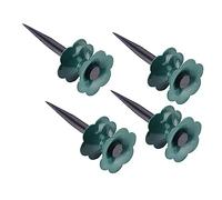 QWFVHJ Guide-Tuyau d'arrosage, protège-Tuyau for parterres de Fleurs, 4 Pointes de Guidage de Jardin, Organisateur de Protection des Plantes Durable for Un arrosage Efficace, Installation Facile