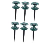 QWFVHJ Guide-Tuyau d'arrosage, protège-Tuyau for parterres de Fleurs, Ensemble de Roues de Guidage d'eau Anti-Torsion, Chariots à Enrouleur for Une Utilisation Durable