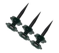 QWFVHJ Guide-Tuyau d'arrosage, protège-Tuyau for parterres de Fleurs, Guide-Tuyau for pelouse, Roue directionnelle d'arrosage de Jardin, Vert, Lot de 3, Anti-Torsion