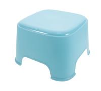QWFVHJ Marchepied de Caravane, marchepied en Plastique, marchepied de Toilette, siège Souple en Plastique Robuste for Une Utilisation en Toute sécurité dans Les salles de Bain(Sky Blue)