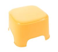 QWFVHJ Marchepied de Caravane, marchepied en Plastique, marchepied de Toilette, siège Souple en Plastique Robuste for Une Utilisation en Toute sécurité dans Les salles de Bain(Yellow)