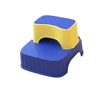 QWFVHJ Marchepieds de Caravane, Repose-Pieds en Plastique, marchepied Pratique à Deux marches for Une Conception en Plastique antidérapante et Durable