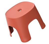 QWFVHJ Marchepieds de Caravane, Repose-Pieds en Plastique, Robuste, léger et antidérapant, idéal for la Cuisine, la Salle de Bain ou Les Chaussures(Red)