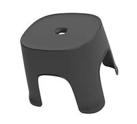 QWFVHJ Marchepieds de Caravane, Repose-Pieds en Plastique, Robuste, léger et antidérapant, idéal for la Cuisine, la Salle de Bain ou Les Chaussures(Black)