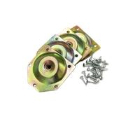 QWFVHJ Support de Fixation for Pieds Table, plaques Meubles, 4 pièces, inclinée, vis Serrage for, Assemblage en Bois(Color 1)