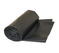 QWFVHJ Tapis de piscine pour piscine hors sol, bâche pour sous-piscine, noir, pliable, 0,12 mm d'épaisseur, idéal pour les étangs et les piscines à poissons (6 x 10 m)