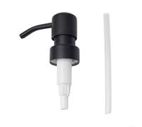 QWFVHJ Tête de Pompe, Corps en Acier brossé Mat, Convient for la Distribution Savon et Lotion