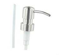 QWFVHJ Tête de Pompe, Corps en Acier brossé Mat, Convient for la Distribution Savon et Lotion