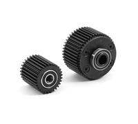 QWHTYO RC Accessoire De Pièce Compatible avec ARRMA pour Gorgon 1/10 RC Pièces Et Accessoires De Mise À Niveau pour Voiture Engrenage De Différentiel en Acier 47 Dents 29 Dents ARA311095