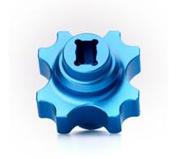 QWHTYO RC Accessoire De Pièce Compatible avec Tamiya pour TT02 pour TT02B TT02T TT02D RC Car Upgrades Pièces Accessoires Métal Différentiel Blocage Différentiel Blocage Bobine(Blue)