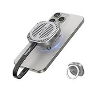 Qwiizlab Magsafe Boîtier magnétique 2230 NVMe SSD avec béquille, pour iPhone 16/15 Pro Max, 10 Gbit/s USB Type-C, charge PD 100 W, compatible avec PCIe M.2 M-Key 2 To, coque en aluminium, compatible