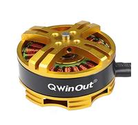 QWinOut 4108 580KV Multiaxial Brushless Motor 3-6S Multi Rotor Disc Brushless Motor Pull-2000g for RC DIY Quadcopters Multicopters Drone, TAROT FY690S 680PRO (1 Pcs)