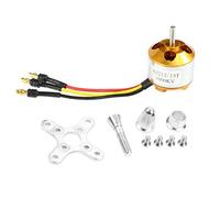 QWinOut A2212 1000KV Brushless Outrunner Motor 13T with 3.5mm Male Banana Bullet for RC DIY Aircraft Multi-Copter Quadcopter Drone (1 Pcs)
