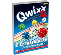 Qwixx 4021 Lot De 2 Blocs De Scores Supplémentaires (2 X 80 Fiches) Format Xl Jeu De Dés (Version Allemande).[E787]