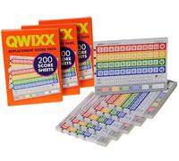 Qwixx, cartes de score de remplacement Jeu d'action 3 Pack