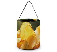 QWJKM Sacs à friandises d'Halloween avec poignées - Chips de pommes de terre - Sac fourre-tout d'Halloween - Sac fourre-tout pour bonbons d'Halloween - 20 x 21 cm - Blanc - 20 x 21 cm, blanc, 7.9x8.3