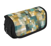 QWJKM Trousse à crayons pour homme et femme - Peinture à la gouache - Trousse à crayons personnalisée de grande capacité - Trousse à crayons esthétique - Organiseur de bureau mignon pour fournitures