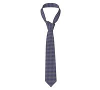 QWLEYCHN Fantasy Tiara Cravate pour homme en tissu polyester classique mode simple luxe rétro business gentleman exquis imprimé cravate, noir, taille unique