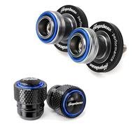 QWLMST Vis de Support Accessoires pour Bras oscillant de Moto avec Patins pivotants pour Suzuki Hayabusa GSXR1300 GSX1300R GSX1300R 1999-2023 Bras oscillant à Bobine-Combo-Blue