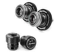 QWLMST Vis de Support Accessoires pour Bras oscillant de Moto avec Patins pivotants pour Suzuki Hayabusa GSXR1300 GSX1300R GSX1300R 1999-2023 Bras oscillant à Bobine-Combo-Titanium