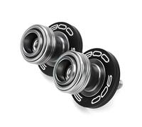 QWLMST Vis de Support Accessoires pour Bras oscillant de Moto avec Patins pivotants pour Z900 Z900RS Z900SE Z900RS SE 2017 2018 2019 2020 2021 2022 2023 2024 Bras oscillant à bobine-B-2PCS Titanium